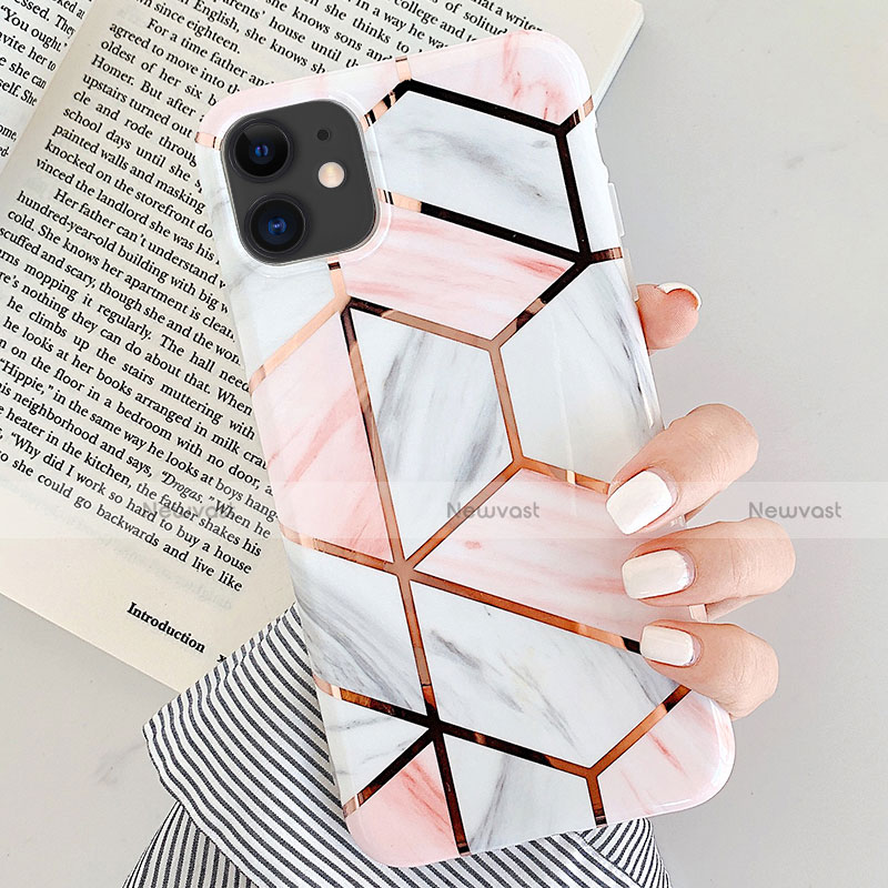 Silicone Candy Rubber Gel Fashionable Pattern Soft Case Cover S05 for Apple iPhone 11