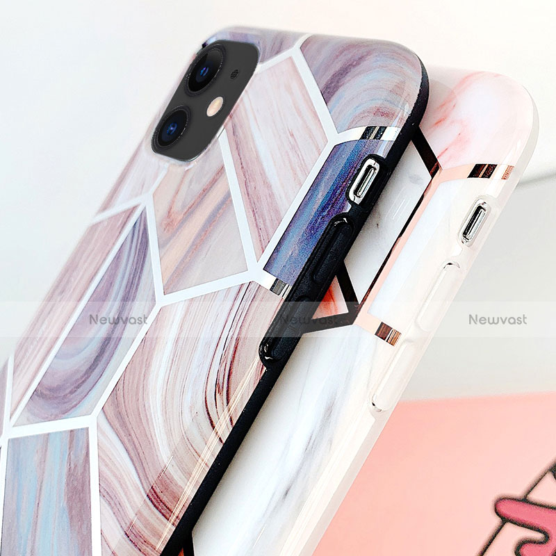 Silicone Candy Rubber Gel Fashionable Pattern Soft Case Cover S05 for Apple iPhone 11