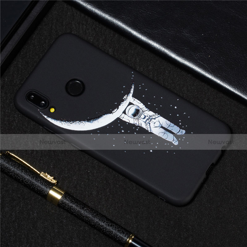Silicone Candy Rubber Gel Fashionable Pattern Soft Case Cover S05 for Huawei P20 Lite