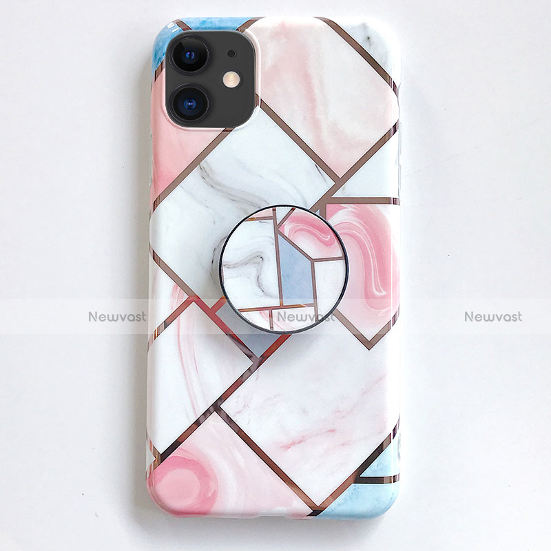 Silicone Candy Rubber Gel Fashionable Pattern Soft Case Cover S06 for Apple iPhone 11