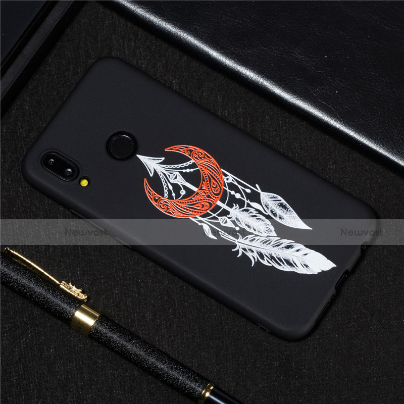 Silicone Candy Rubber Gel Fashionable Pattern Soft Case Cover S06 for Huawei Nova 3e