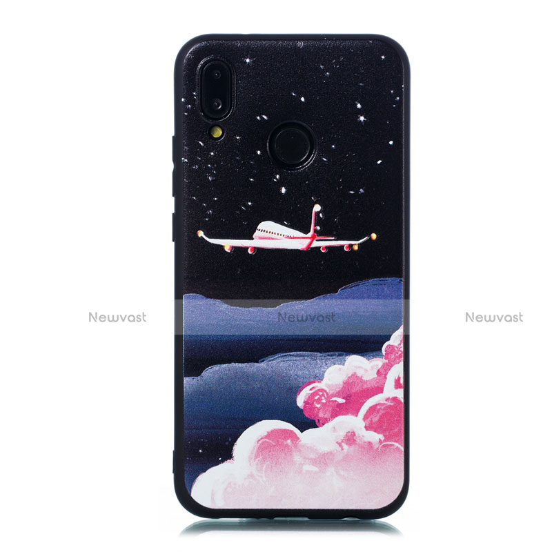 Silicone Candy Rubber Gel Fashionable Pattern Soft Case Cover S06 for Huawei Nova 3e Mixed