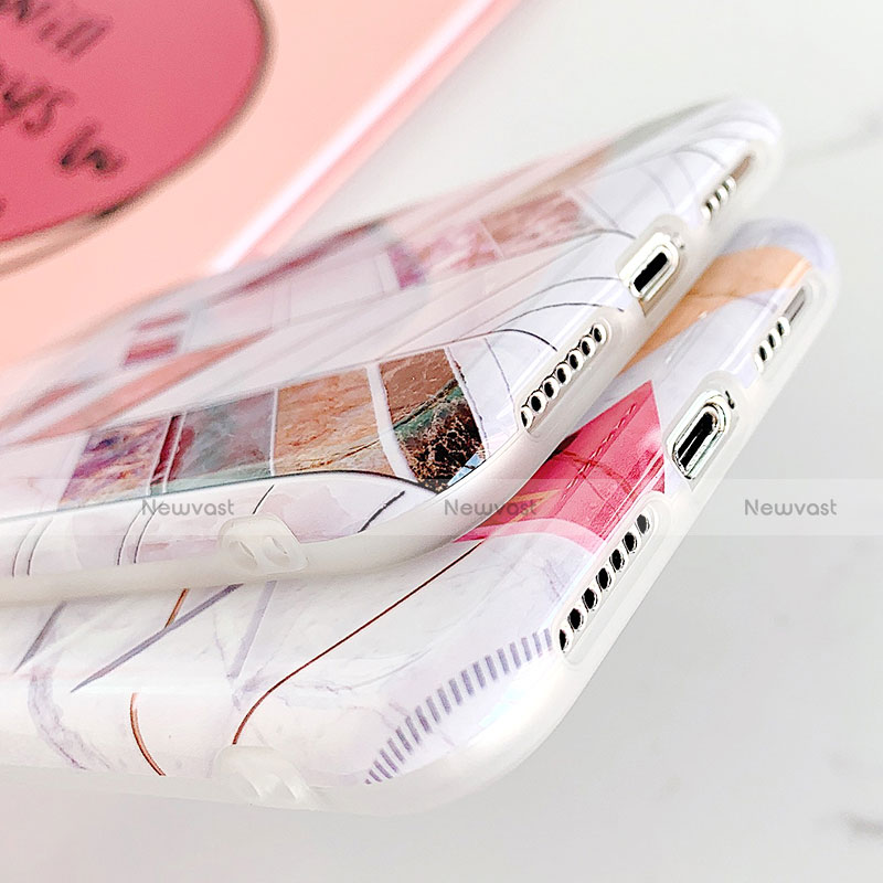 Silicone Candy Rubber Gel Fashionable Pattern Soft Case Cover S07 for Apple iPhone 11 Pro