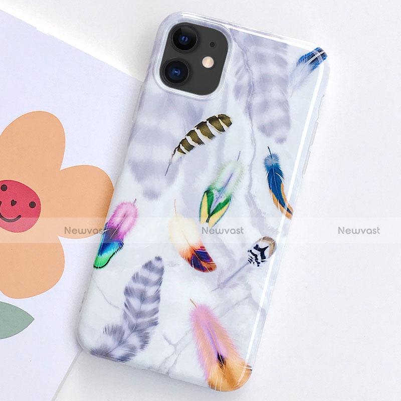 Silicone Candy Rubber Gel Fashionable Pattern Soft Case Cover S08 for Apple iPhone 11 Mixed