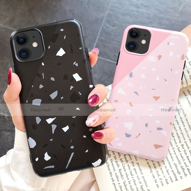 Silicone Candy Rubber Gel Fashionable Pattern Soft Case Cover S12 for Apple iPhone 11