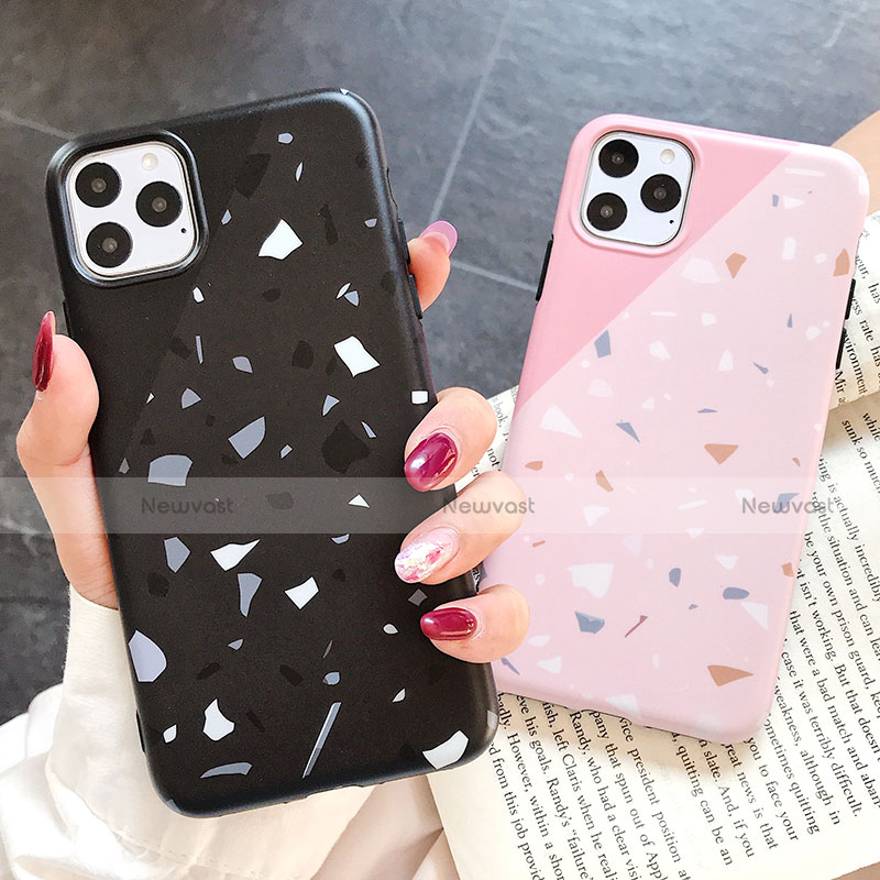 Silicone Candy Rubber Gel Fashionable Pattern Soft Case Cover S12 for Apple iPhone 11 Pro Max