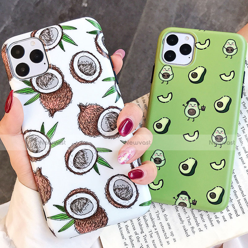 Silicone Candy Rubber Gel Fashionable Pattern Soft Case Cover S14 for Apple iPhone 11 Pro