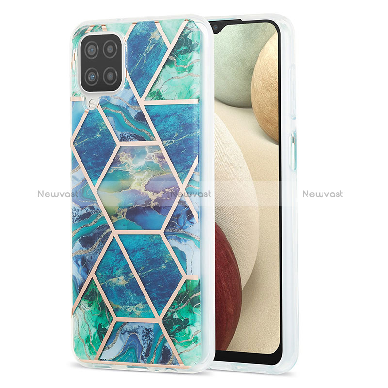 Silicone Candy Rubber Gel Fashionable Pattern Soft Case Cover Y01B for Samsung Galaxy A12 5G