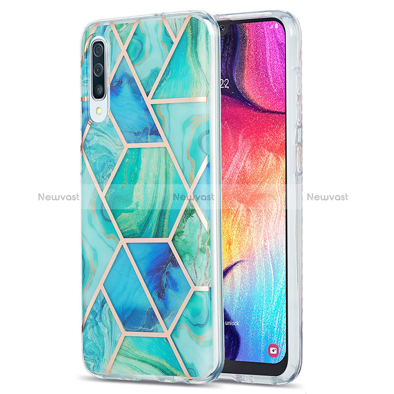 Silicone Candy Rubber Gel Fashionable Pattern Soft Case Cover Y01B for Samsung Galaxy A30S