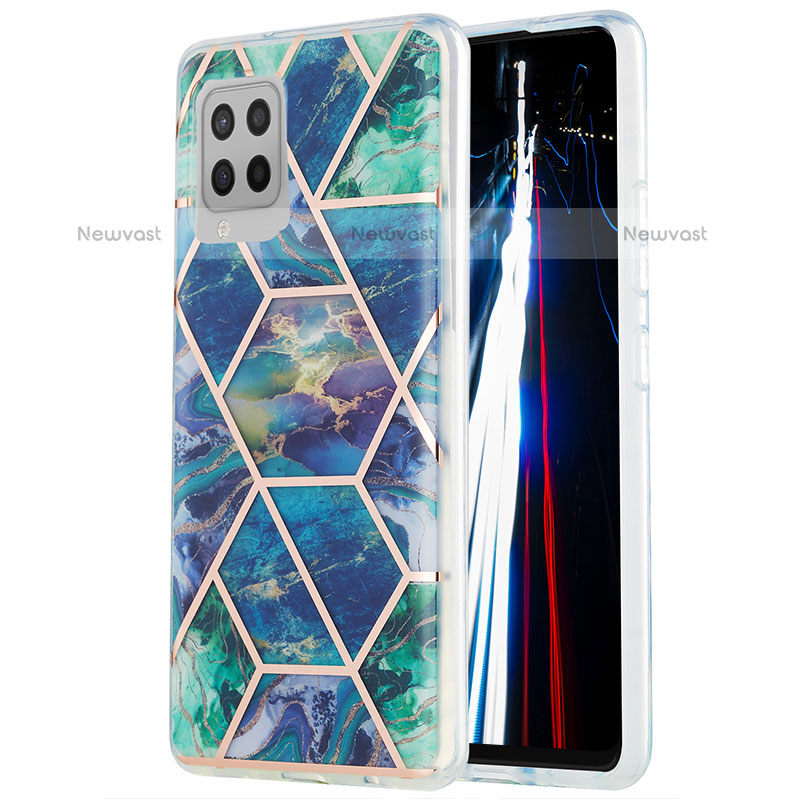 Silicone Candy Rubber Gel Fashionable Pattern Soft Case Cover Y01B for Samsung Galaxy A42 5G