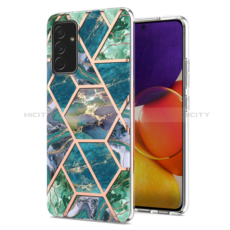 Silicone Candy Rubber Gel Fashionable Pattern Soft Case Cover Y01B for Samsung Galaxy A82 5G