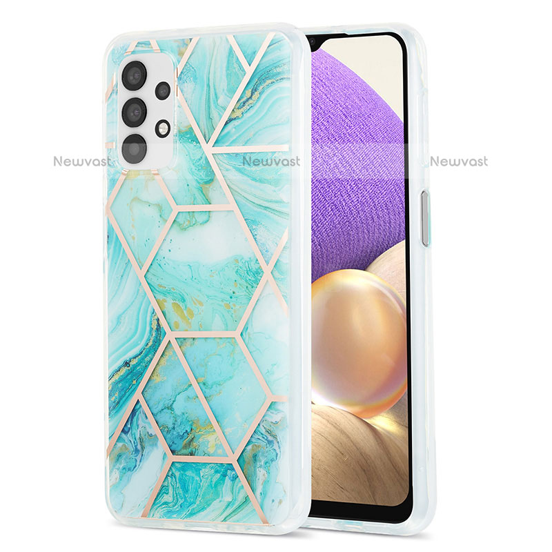 Silicone Candy Rubber Gel Fashionable Pattern Soft Case Cover Y01B for Samsung Galaxy M32 5G