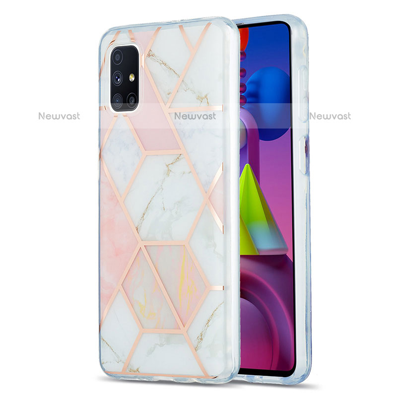 Silicone Candy Rubber Gel Fashionable Pattern Soft Case Cover Y01B for Samsung Galaxy M51