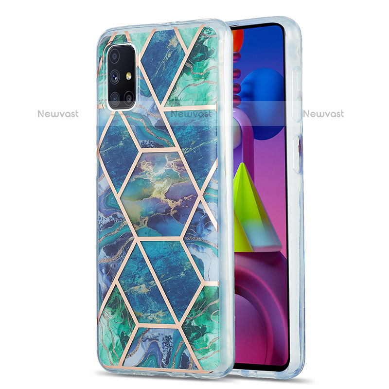 Silicone Candy Rubber Gel Fashionable Pattern Soft Case Cover Y01B for Samsung Galaxy M51