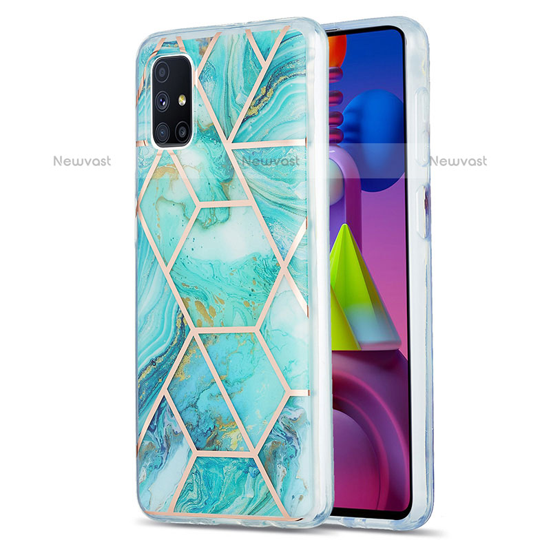 Silicone Candy Rubber Gel Fashionable Pattern Soft Case Cover Y01B for Samsung Galaxy M51