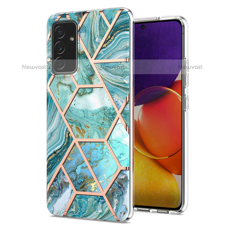 Silicone Candy Rubber Gel Fashionable Pattern Soft Case Cover Y01B for Samsung Galaxy Quantum2 5G