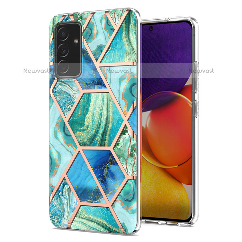 Silicone Candy Rubber Gel Fashionable Pattern Soft Case Cover Y01B for Samsung Galaxy Quantum2 5G