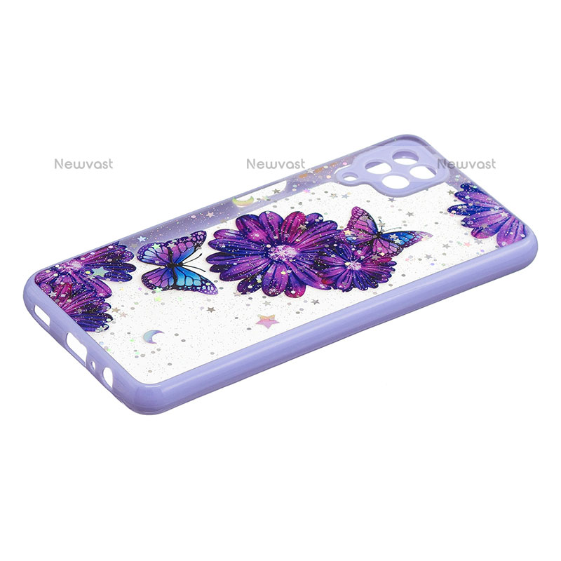 Silicone Candy Rubber Gel Fashionable Pattern Soft Case Cover Y01X for Samsung Galaxy A12