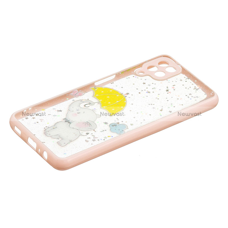 Silicone Candy Rubber Gel Fashionable Pattern Soft Case Cover Y01X for Samsung Galaxy A12 Nacho