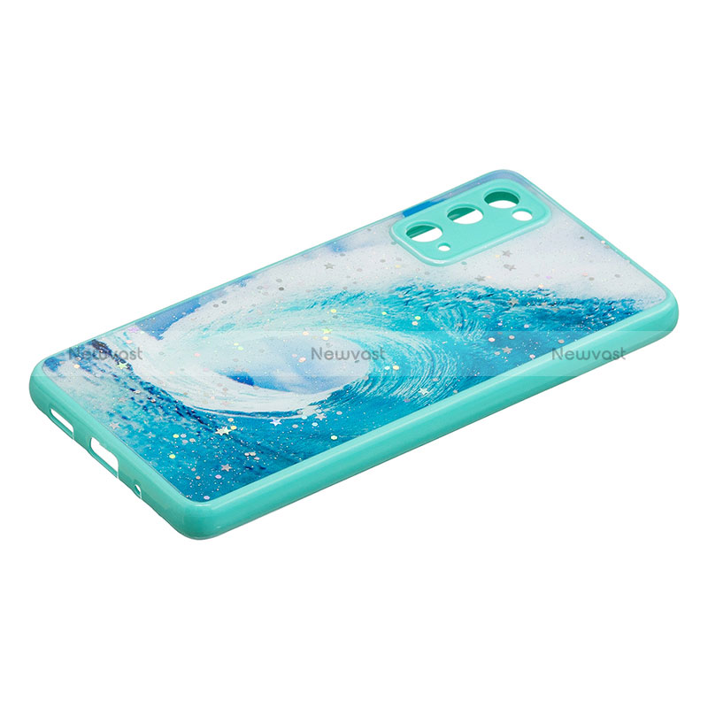 Silicone Candy Rubber Gel Fashionable Pattern Soft Case Cover Y01X for Samsung Galaxy S20 FE 5G