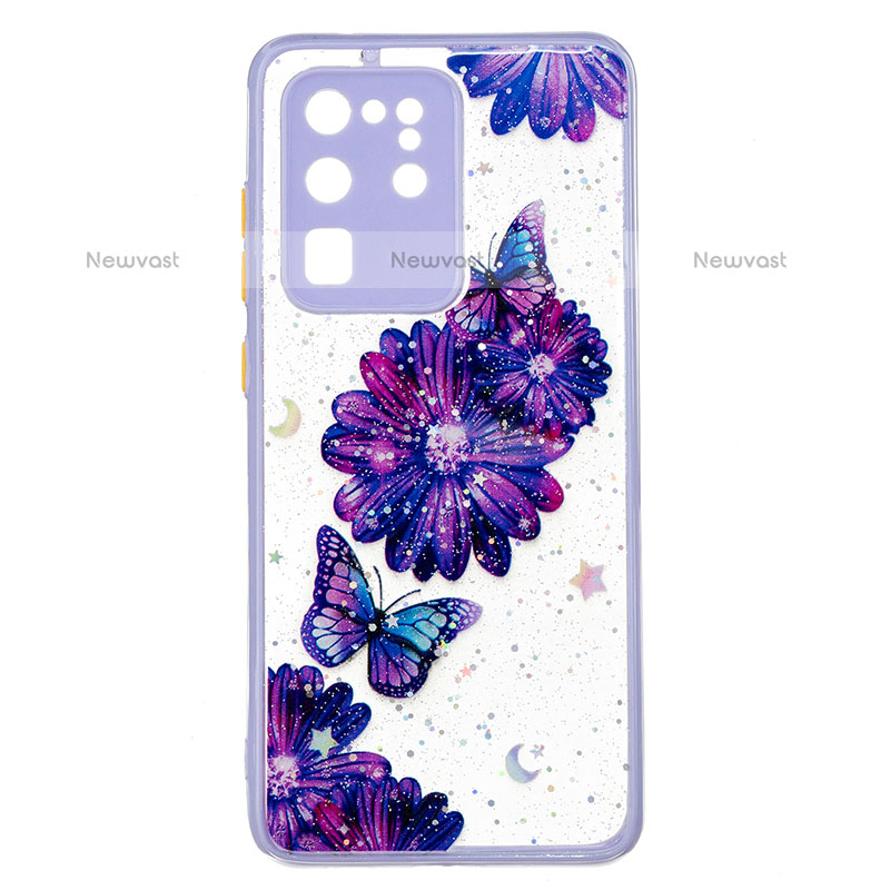 Silicone Candy Rubber Gel Fashionable Pattern Soft Case Cover Y01X for Samsung Galaxy S20 Ultra 5G