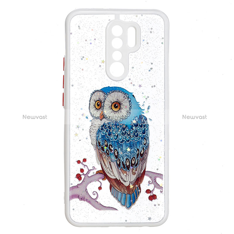 Silicone Candy Rubber Gel Fashionable Pattern Soft Case Cover Y01X for Xiaomi Redmi 9 Prime India