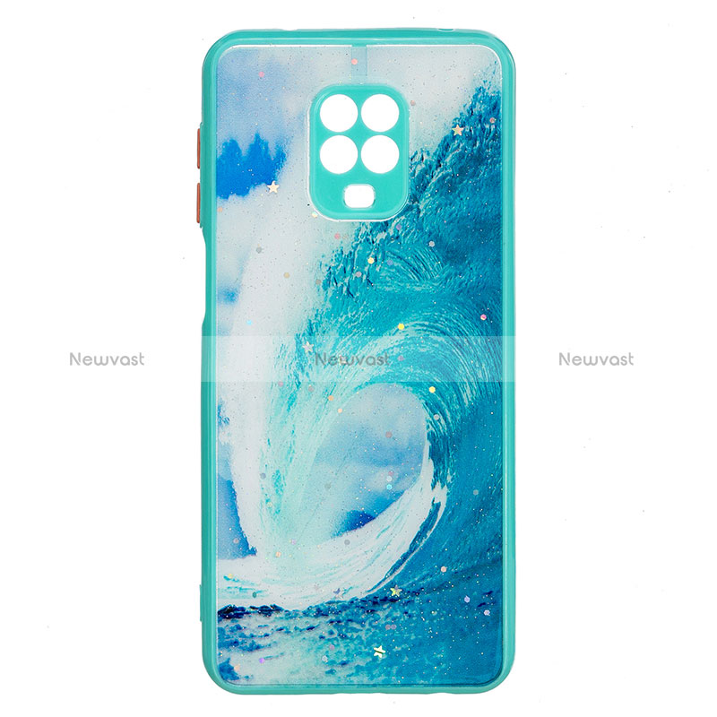 Silicone Candy Rubber Gel Fashionable Pattern Soft Case Cover Y01X for Xiaomi Redmi Note 9 Pro
