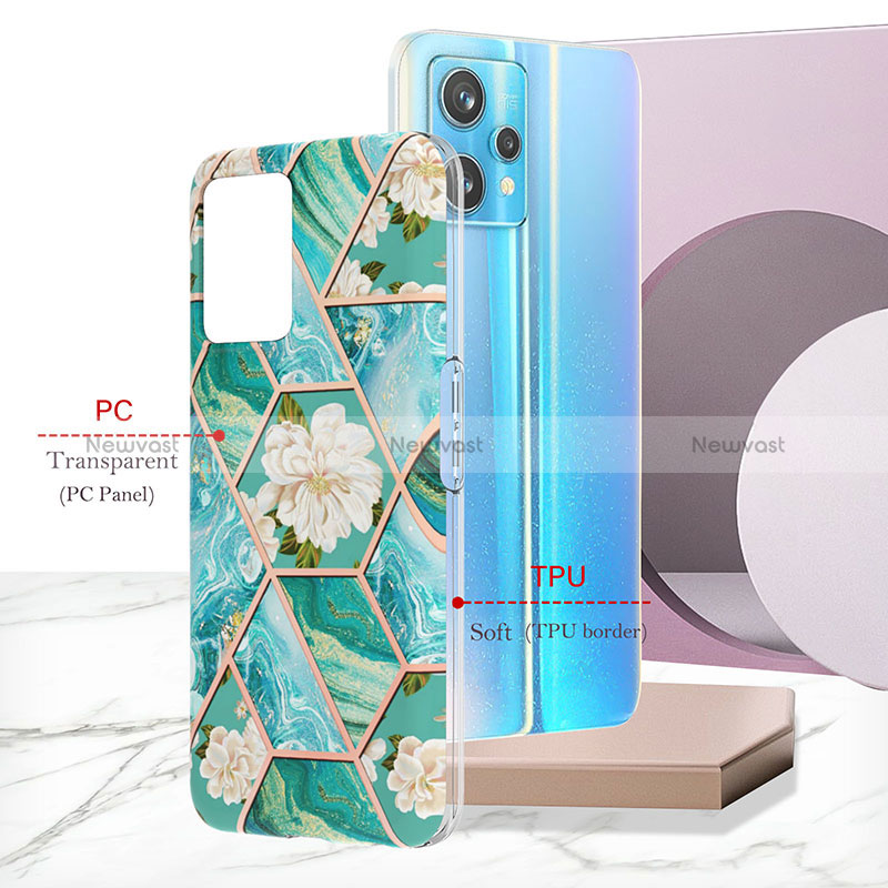 Silicone Candy Rubber Gel Fashionable Pattern Soft Case Cover Y02B for Realme 9 5G