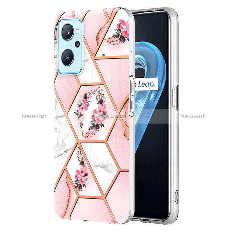 Silicone Candy Rubber Gel Fashionable Pattern Soft Case Cover Y02B for Realme 9i 4G