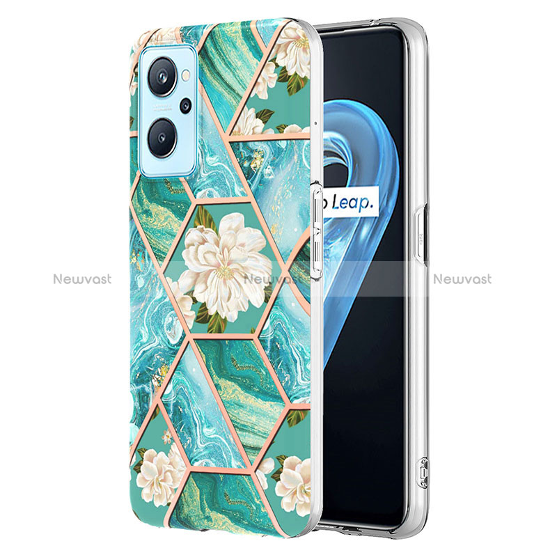 Silicone Candy Rubber Gel Fashionable Pattern Soft Case Cover Y02B for Realme 9i 4G