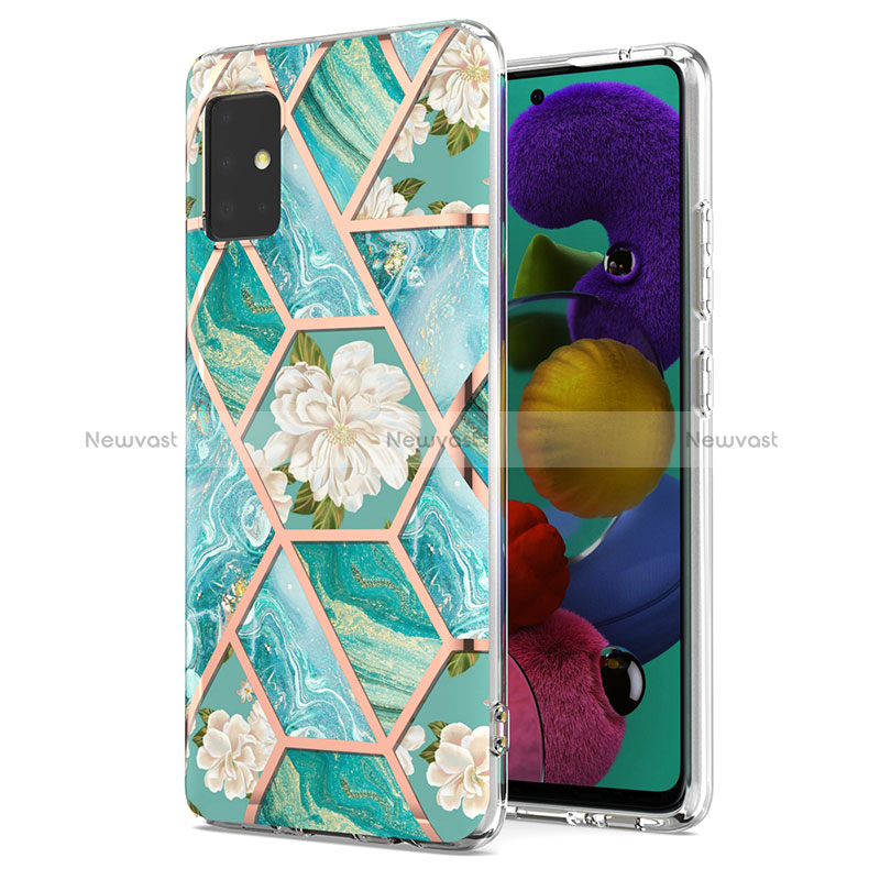 Silicone Candy Rubber Gel Fashionable Pattern Soft Case Cover Y02B for Samsung Galaxy A51 5G
