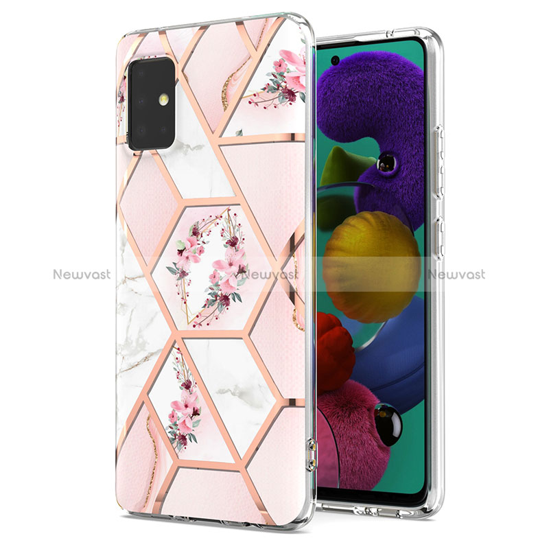 Silicone Candy Rubber Gel Fashionable Pattern Soft Case Cover Y02B for Samsung Galaxy M40S