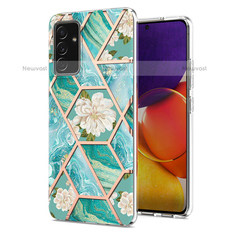 Silicone Candy Rubber Gel Fashionable Pattern Soft Case Cover Y02B for Samsung Galaxy Quantum2 5G