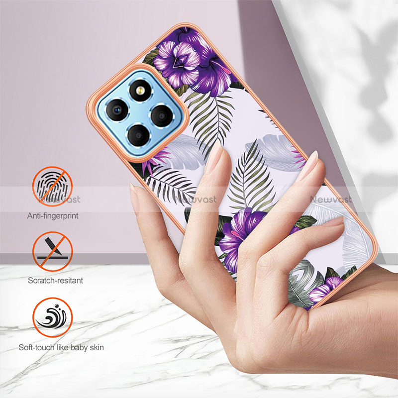 Silicone Candy Rubber Gel Fashionable Pattern Soft Case Cover Y03B for Huawei Honor X6S