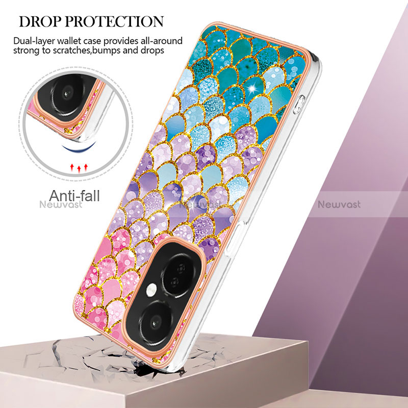 Silicone Candy Rubber Gel Fashionable Pattern Soft Case Cover Y03B for OnePlus Nord CE 3 5G