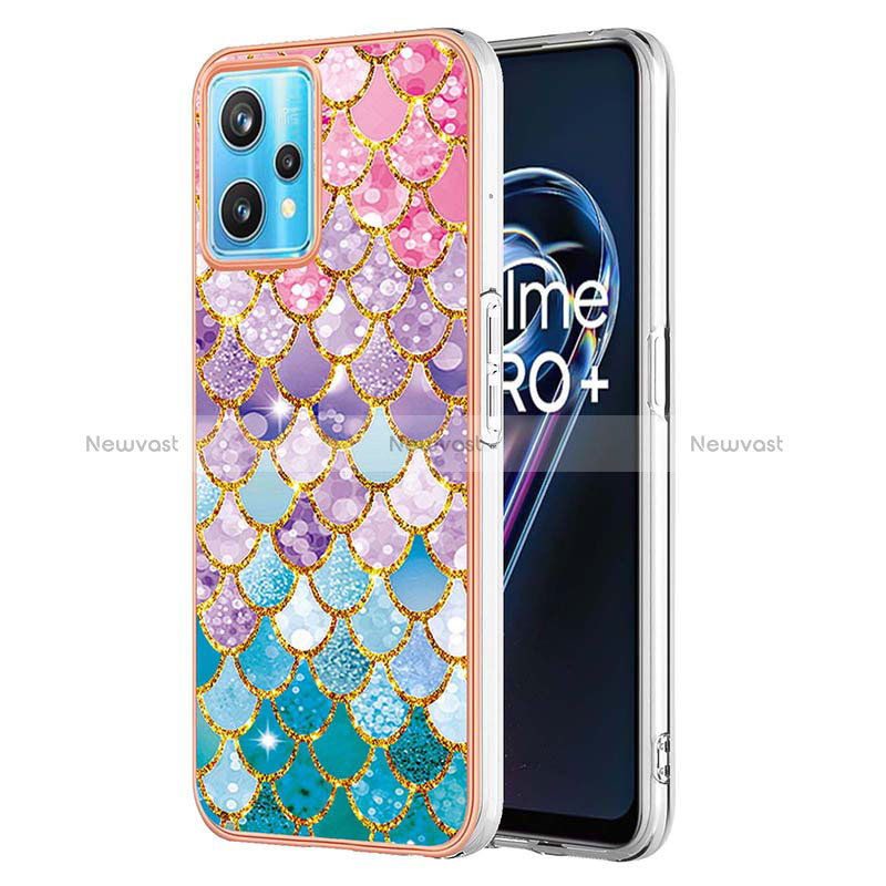 Silicone Candy Rubber Gel Fashionable Pattern Soft Case Cover Y03B for Realme 9 Pro 5G