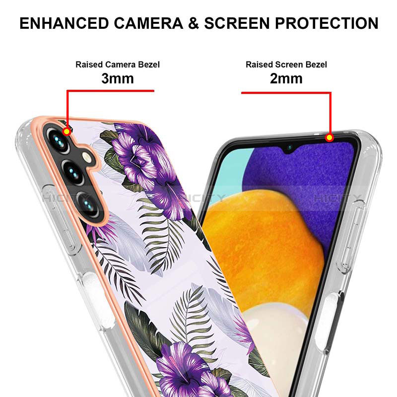 Silicone Candy Rubber Gel Fashionable Pattern Soft Case Cover Y03B for Samsung Galaxy A04s