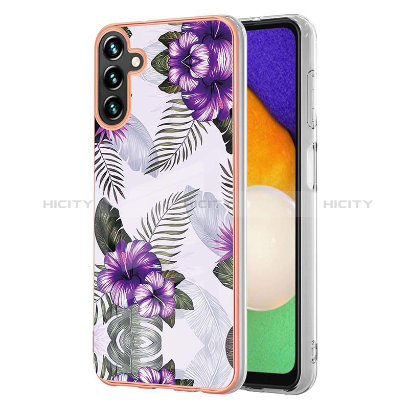 Silicone Candy Rubber Gel Fashionable Pattern Soft Case Cover Y03B for Samsung Galaxy A04s