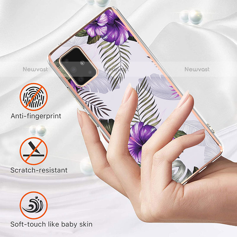 Silicone Candy Rubber Gel Fashionable Pattern Soft Case Cover Y03B for Samsung Galaxy A51 4G