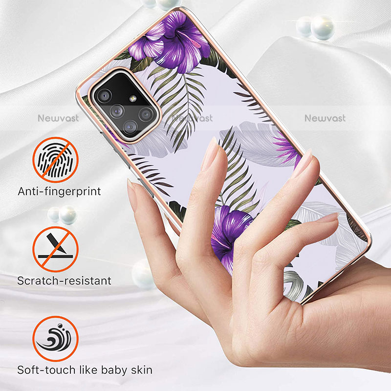 Silicone Candy Rubber Gel Fashionable Pattern Soft Case Cover Y03B for Samsung Galaxy A71 4G A715
