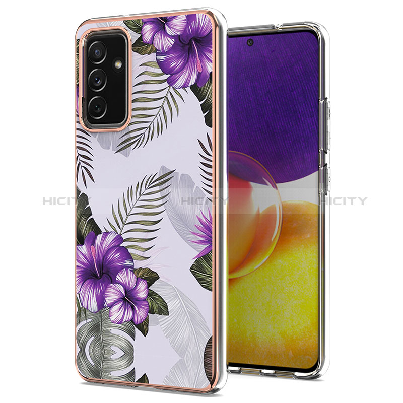 Silicone Candy Rubber Gel Fashionable Pattern Soft Case Cover Y03B for Samsung Galaxy A82 5G