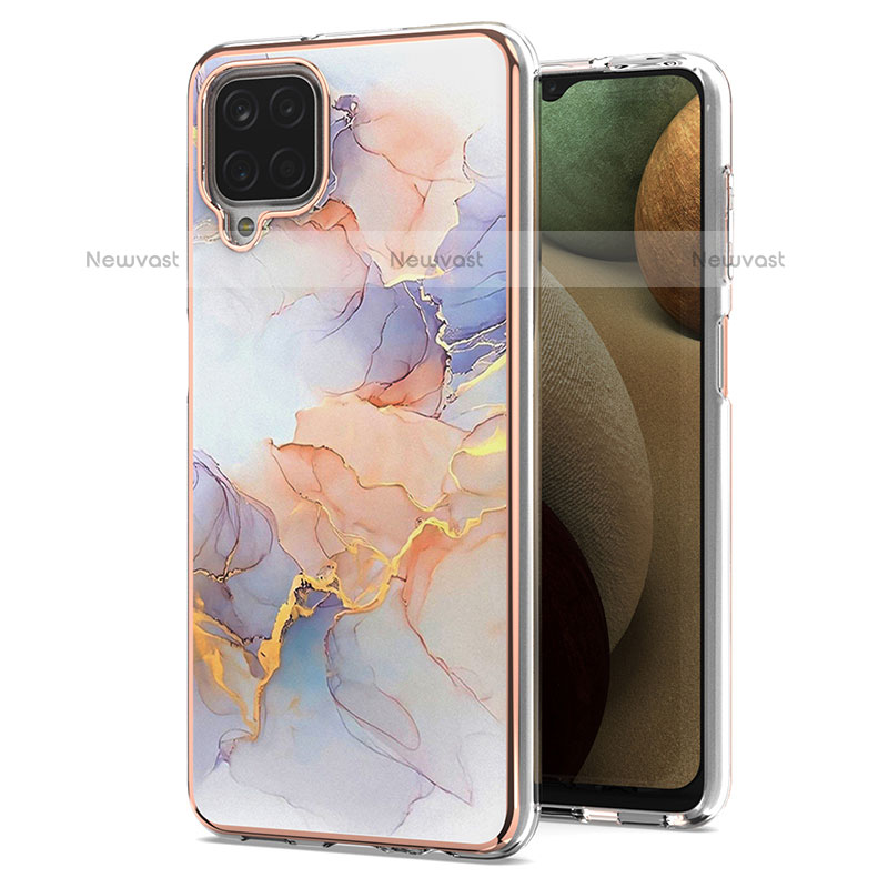 Silicone Candy Rubber Gel Fashionable Pattern Soft Case Cover Y03B for Samsung Galaxy F12