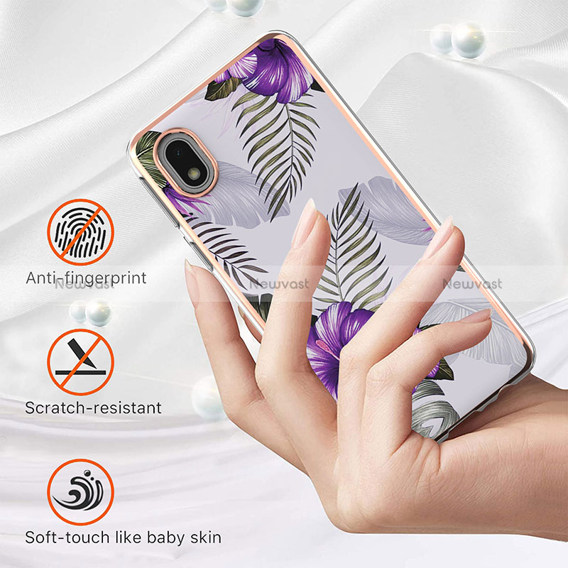 Silicone Candy Rubber Gel Fashionable Pattern Soft Case Cover Y03B for Samsung Galaxy M01 Core