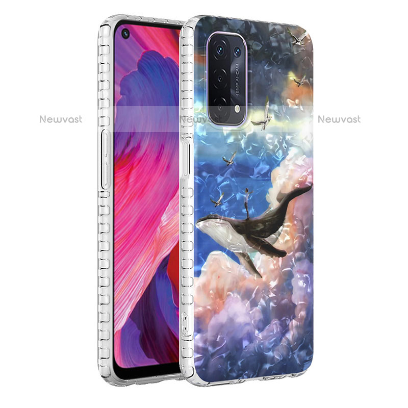 Silicone Candy Rubber Gel Fashionable Pattern Soft Case Cover Y04B for OnePlus Nord N200 5G Mixed