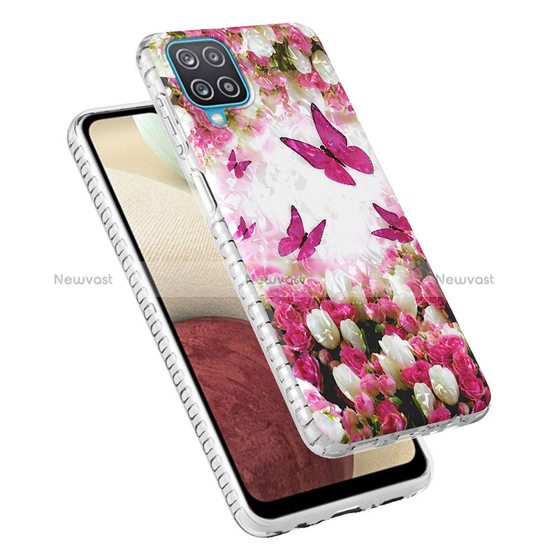Silicone Candy Rubber Gel Fashionable Pattern Soft Case Cover Y04B for Samsung Galaxy A12 5G