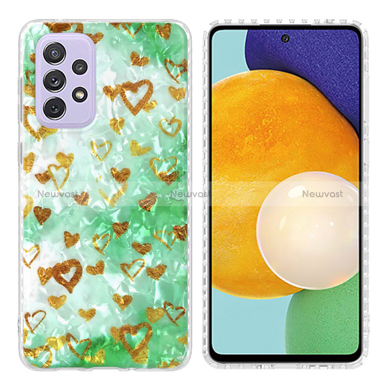 Silicone Candy Rubber Gel Fashionable Pattern Soft Case Cover Y04B for Samsung Galaxy A23 4G