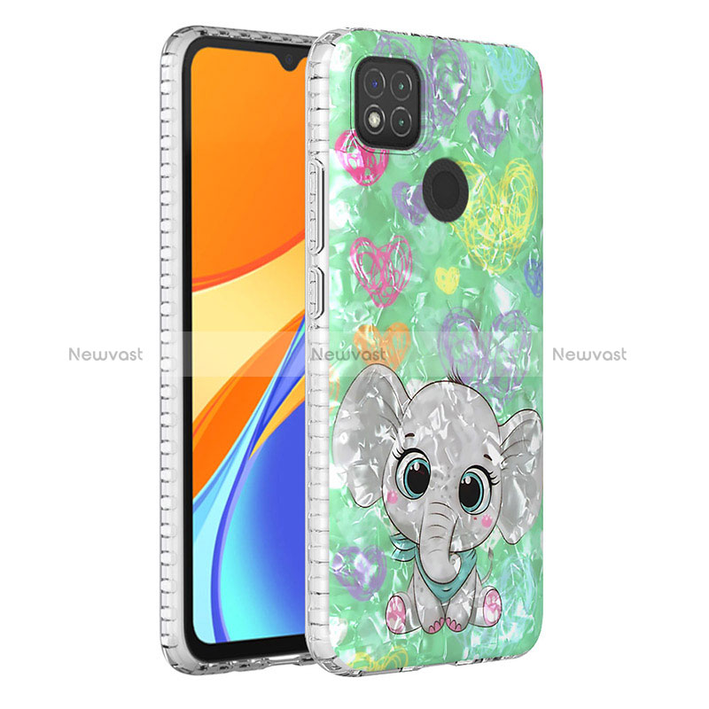 Silicone Candy Rubber Gel Fashionable Pattern Soft Case Cover Y04B for Xiaomi Redmi 9 India