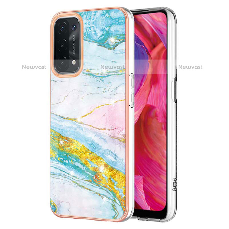 Silicone Candy Rubber Gel Fashionable Pattern Soft Case Cover Y05B for OnePlus Nord N200 5G Colorful