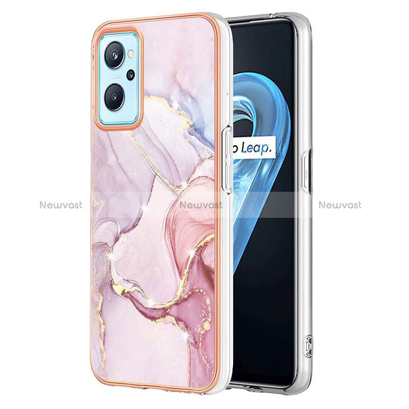 Silicone Candy Rubber Gel Fashionable Pattern Soft Case Cover Y05B for Oppo A96 4G