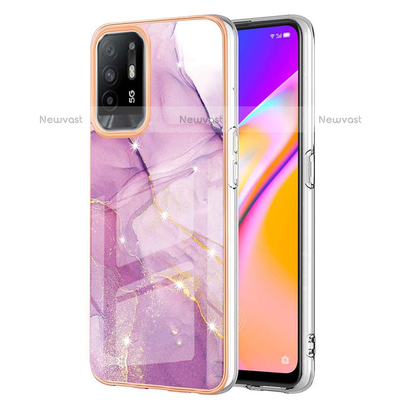 Silicone Candy Rubber Gel Fashionable Pattern Soft Case Cover Y05B for Oppo F19 Pro+ Plus 5G